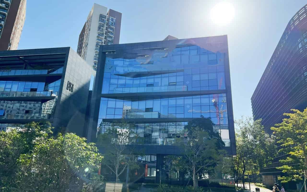 前海深港基金小镇外观图